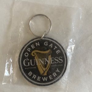 GUINNESS Open Gate Brewery Baltimore MD Key Fob NIP $15